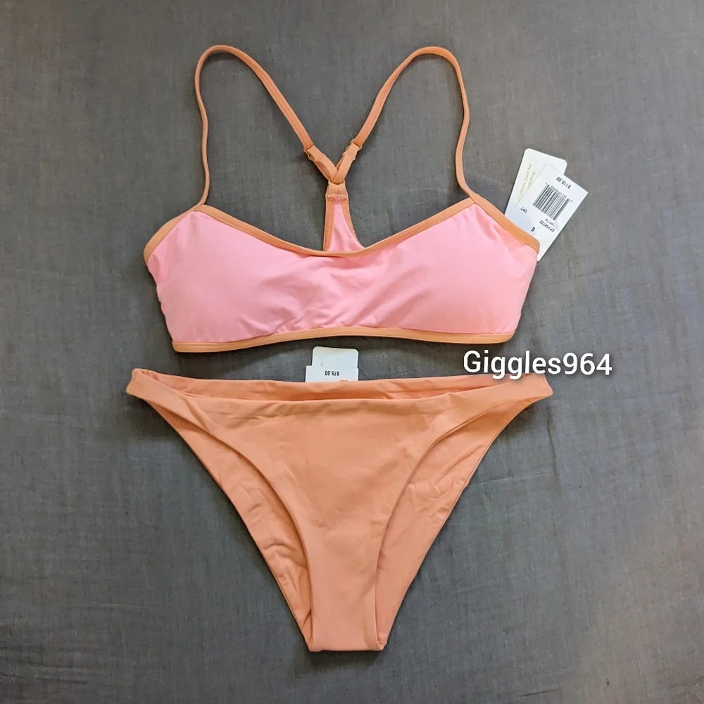 L*Space Pamela Bikini Top Crystal Pink Tangy